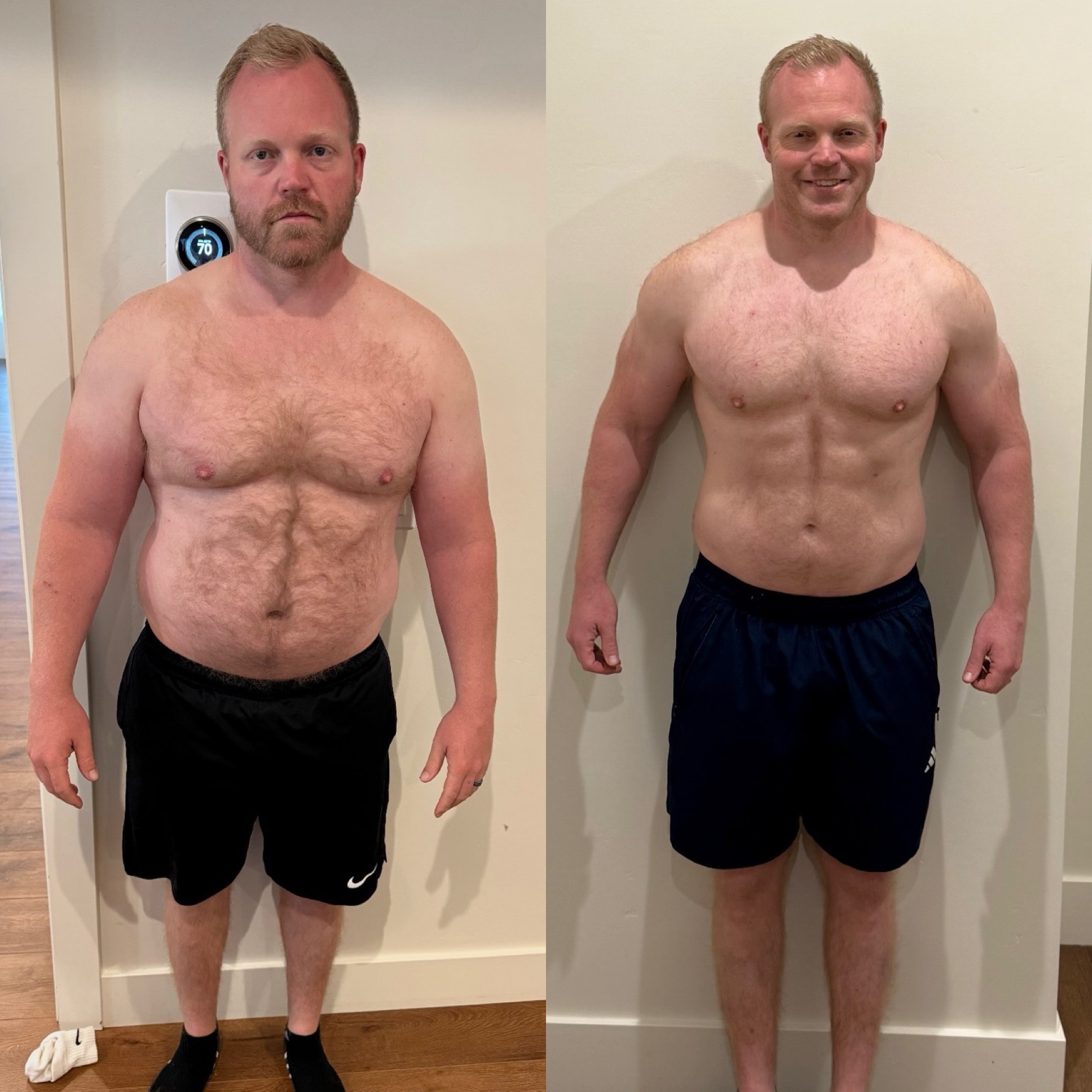 a man showing something on the computer