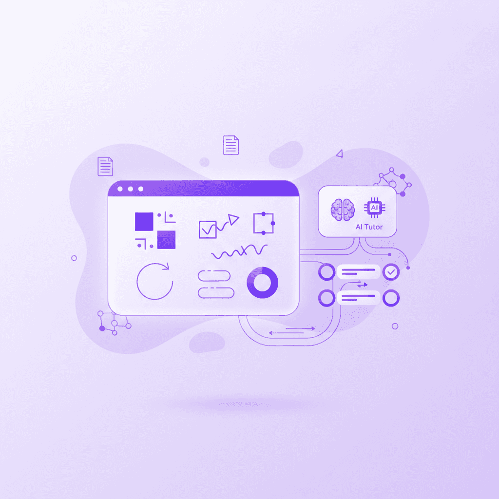 Penseum personalized AI tutor interface highlighting real-time feedback