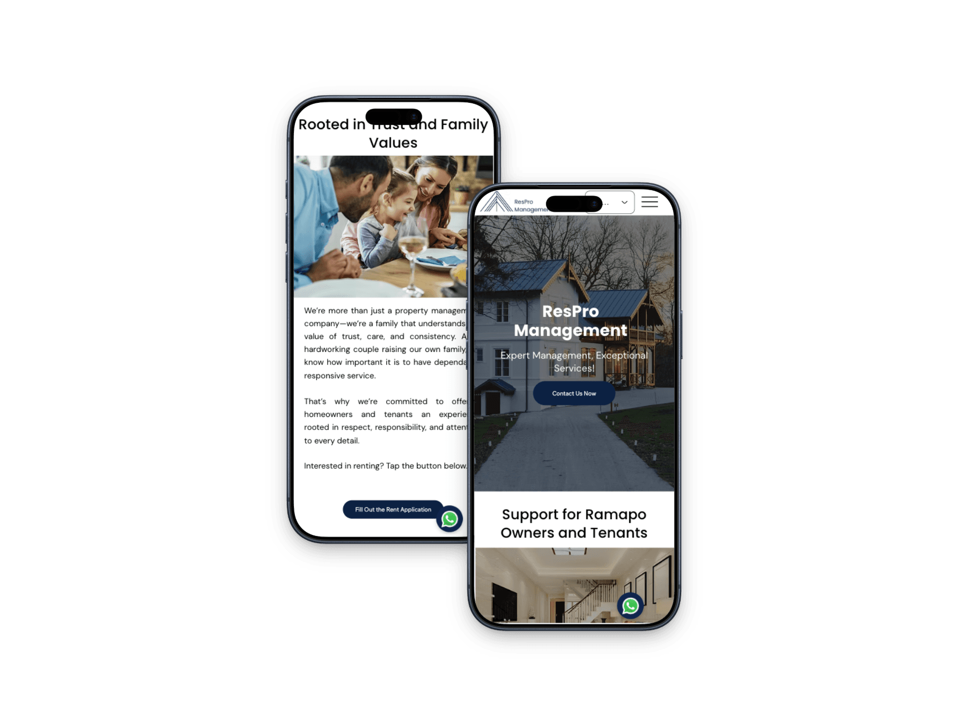 Respro Mobile Mockup