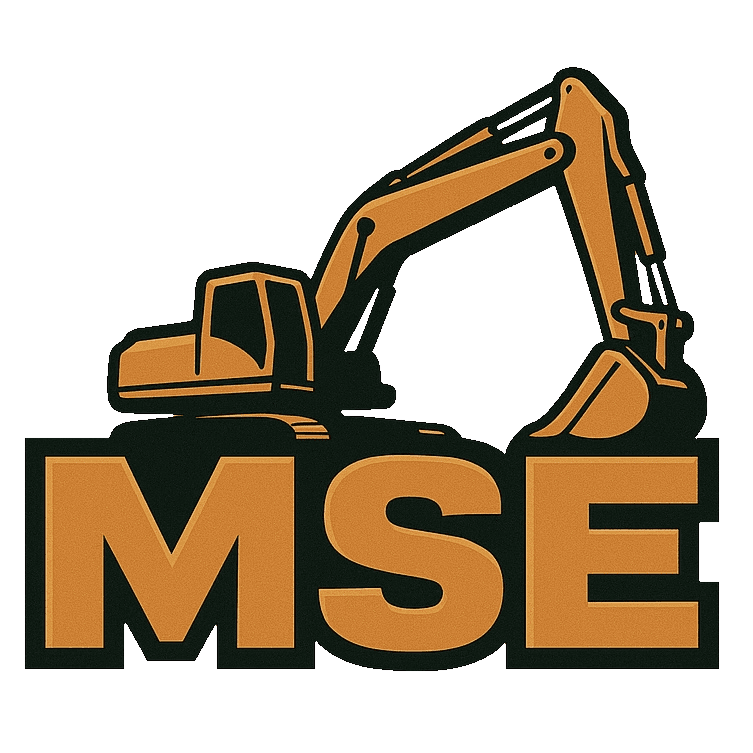 MustardSeed EarthworX MSE excavator logo