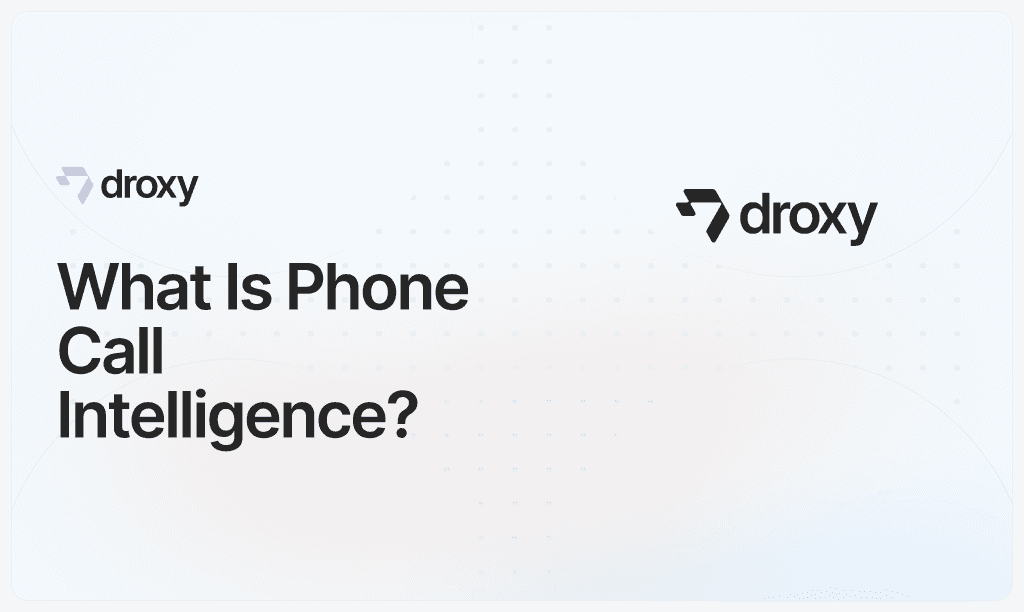 What Is Phone Call Intelligence?