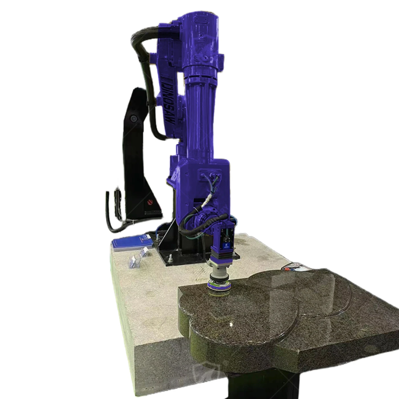 DINOSAW CNC polishing robot arm