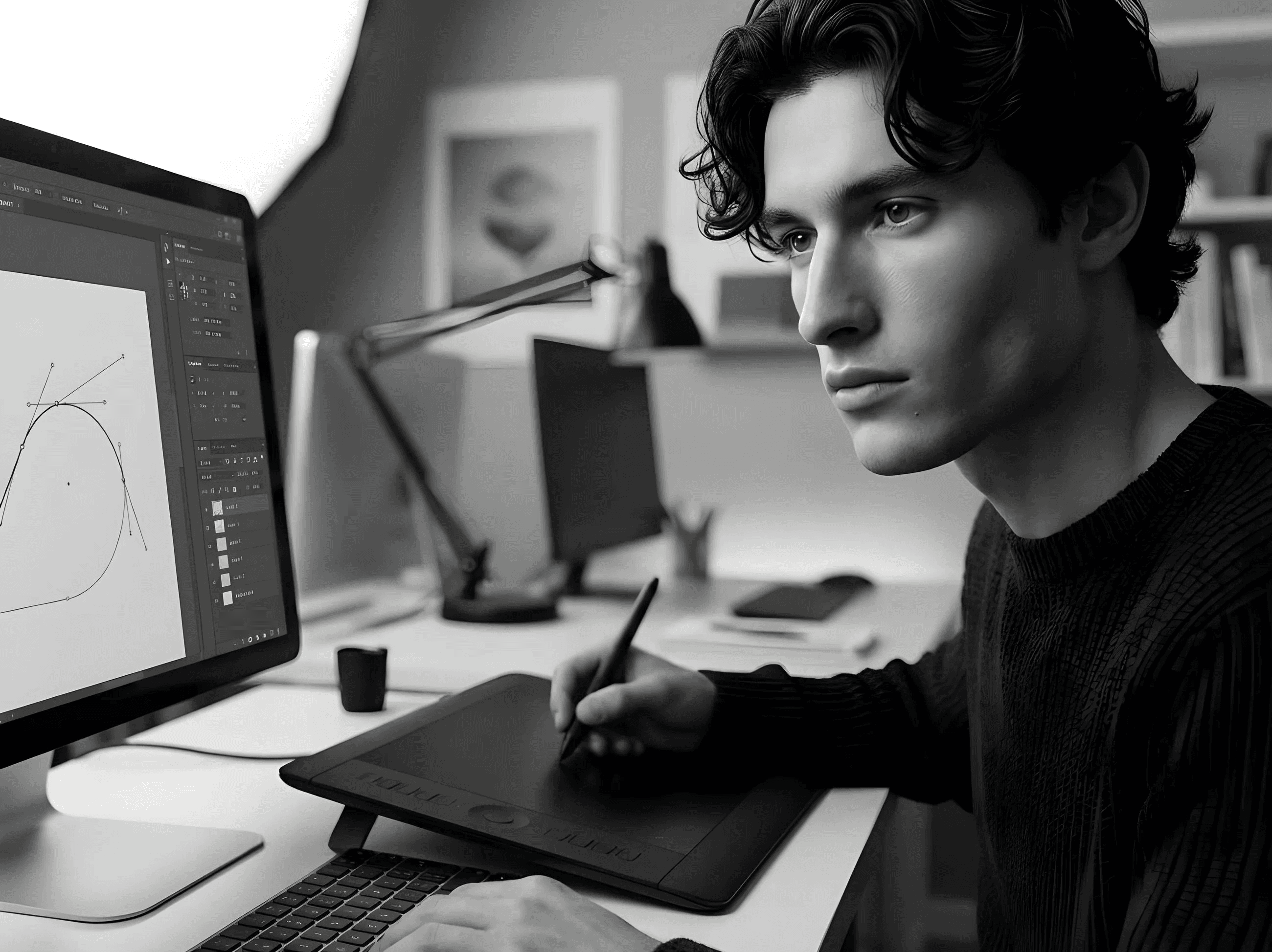 Kai Fox woking wacom
