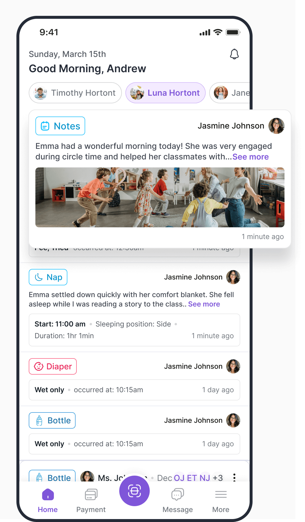 Feed activity