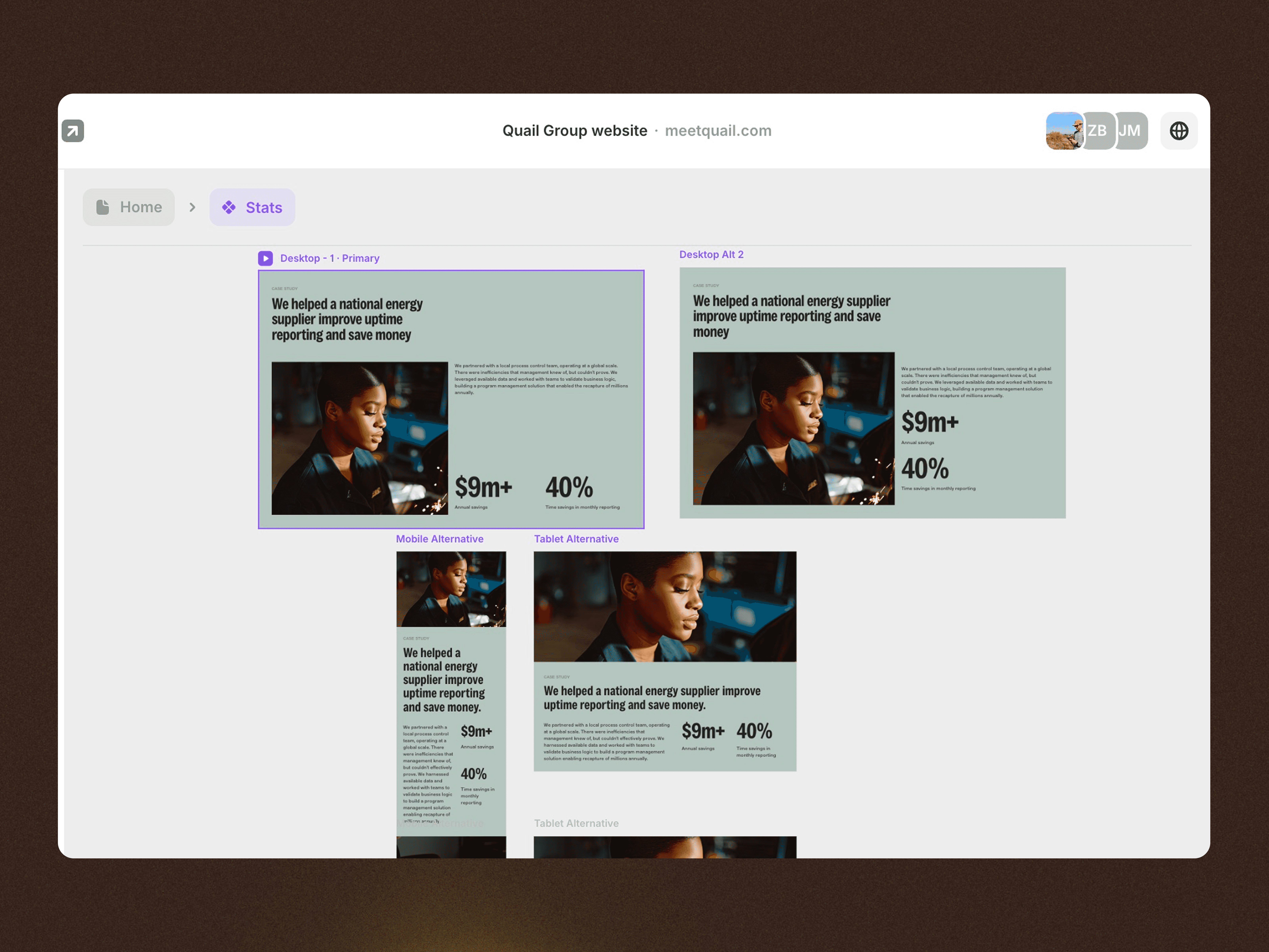 Framer - Testimonial Component