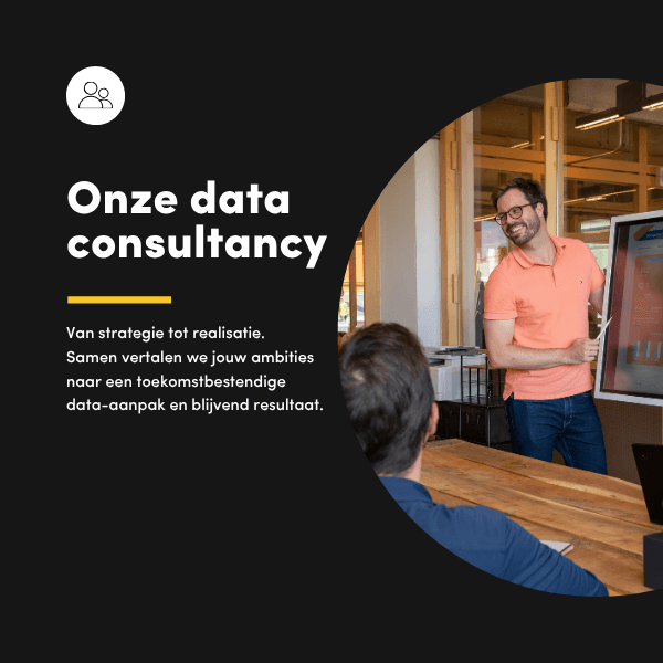Data consultancy brand card
