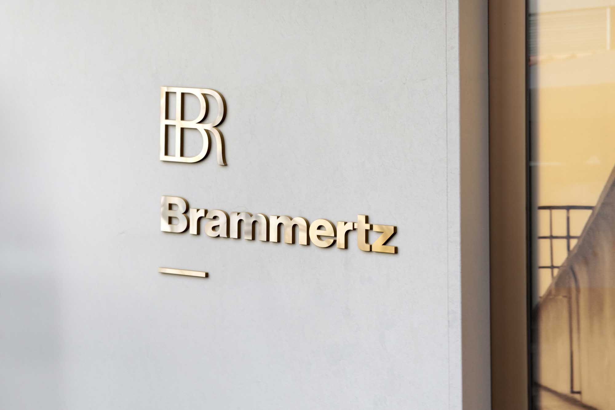 Logo für Brammertz – handwerklich inspiriert, kraftvoll und reduziert