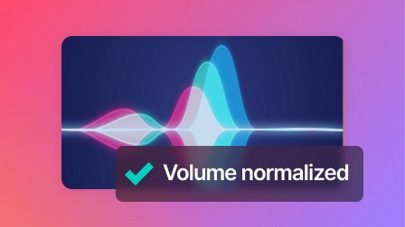 AI audio enhancement