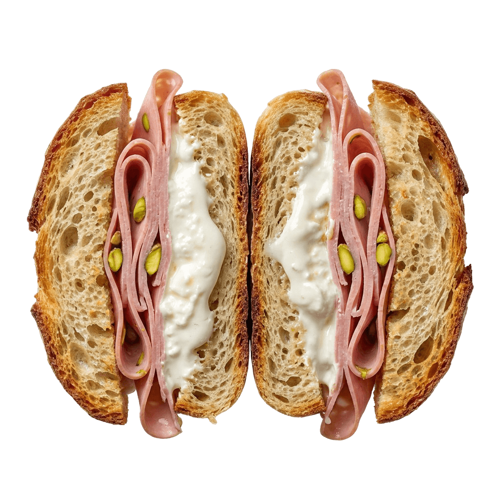 Mortadella & Pistachio Burrata