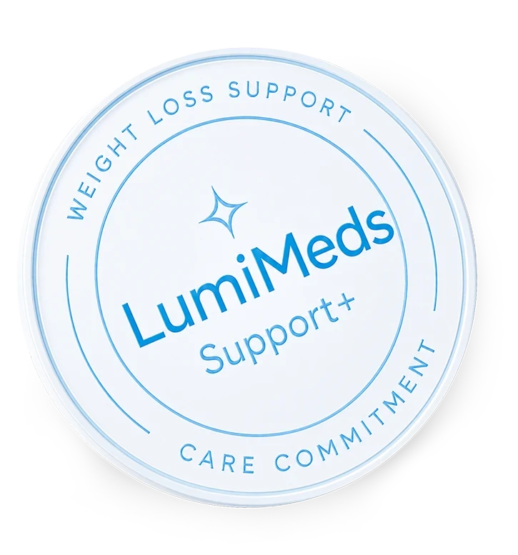 LumiMeds Support+ badge