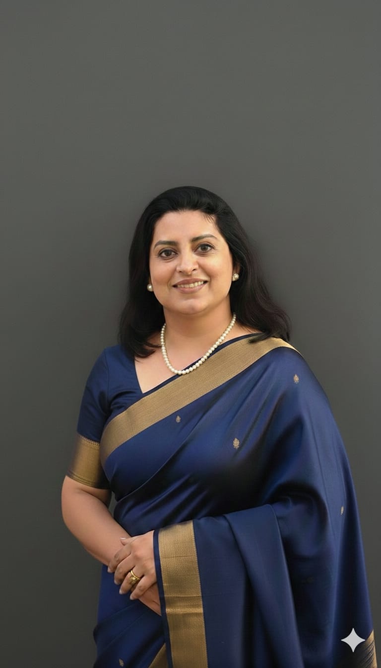 Young girl smiling at the camera