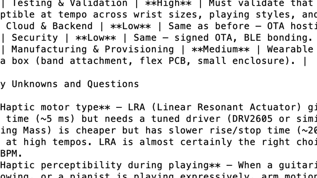 A look on the thought process