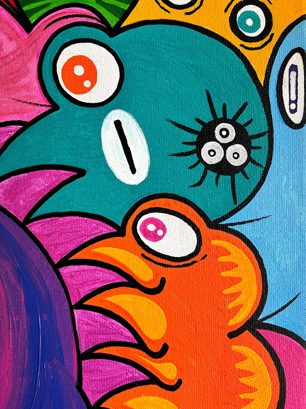 Dragon of Doodletopia. Monsters detail