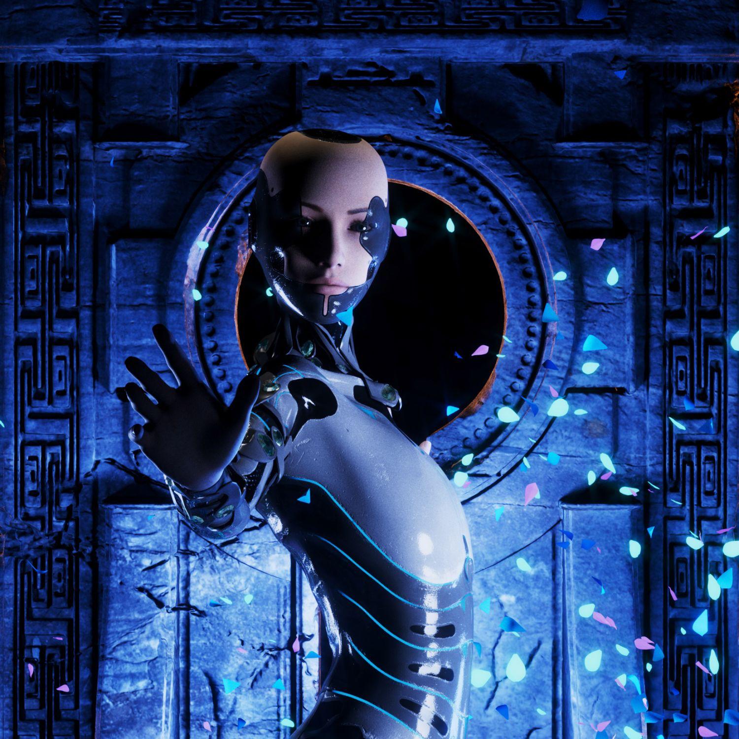 Main stage visuals for Bitget at UNTOLD Festival by RenaiXance.