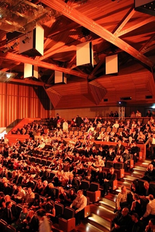 Guests in an auditorium at the National Architecture Awards