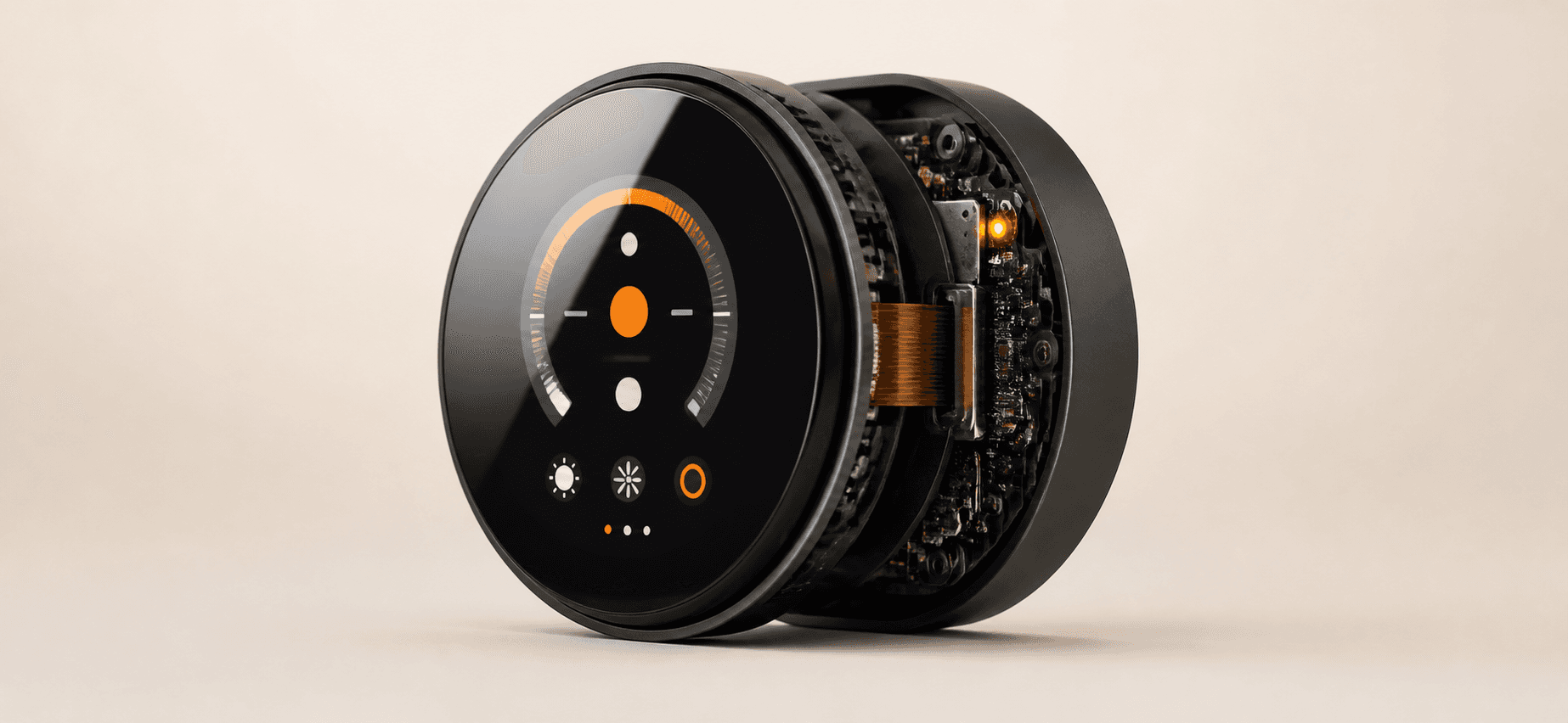 Integrated smart hardware display module