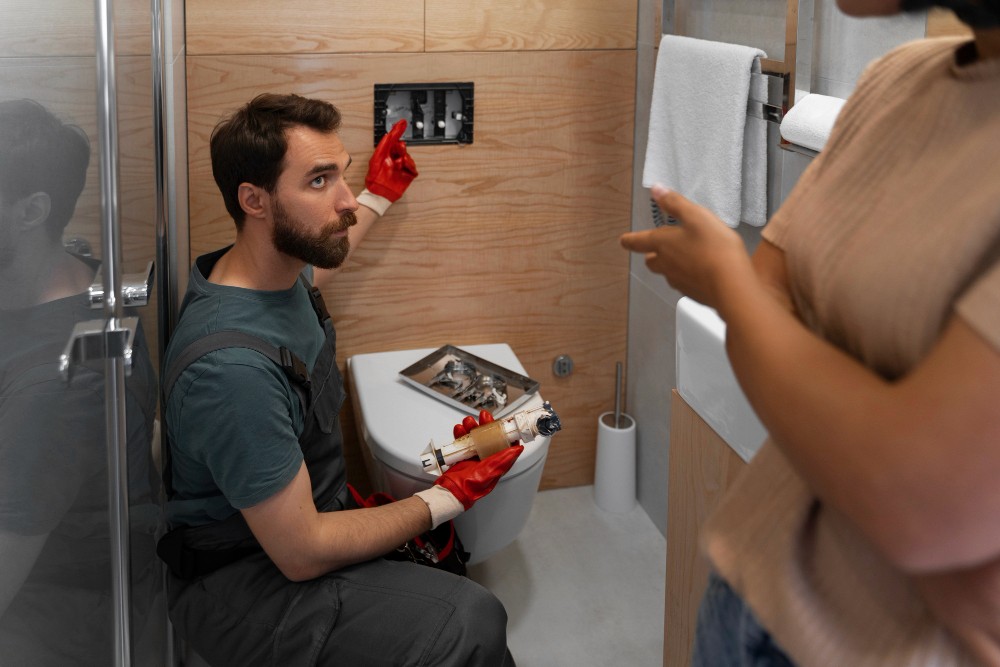 Installation sanitaire à Lausanne – pose de douche, lavabo et WC
