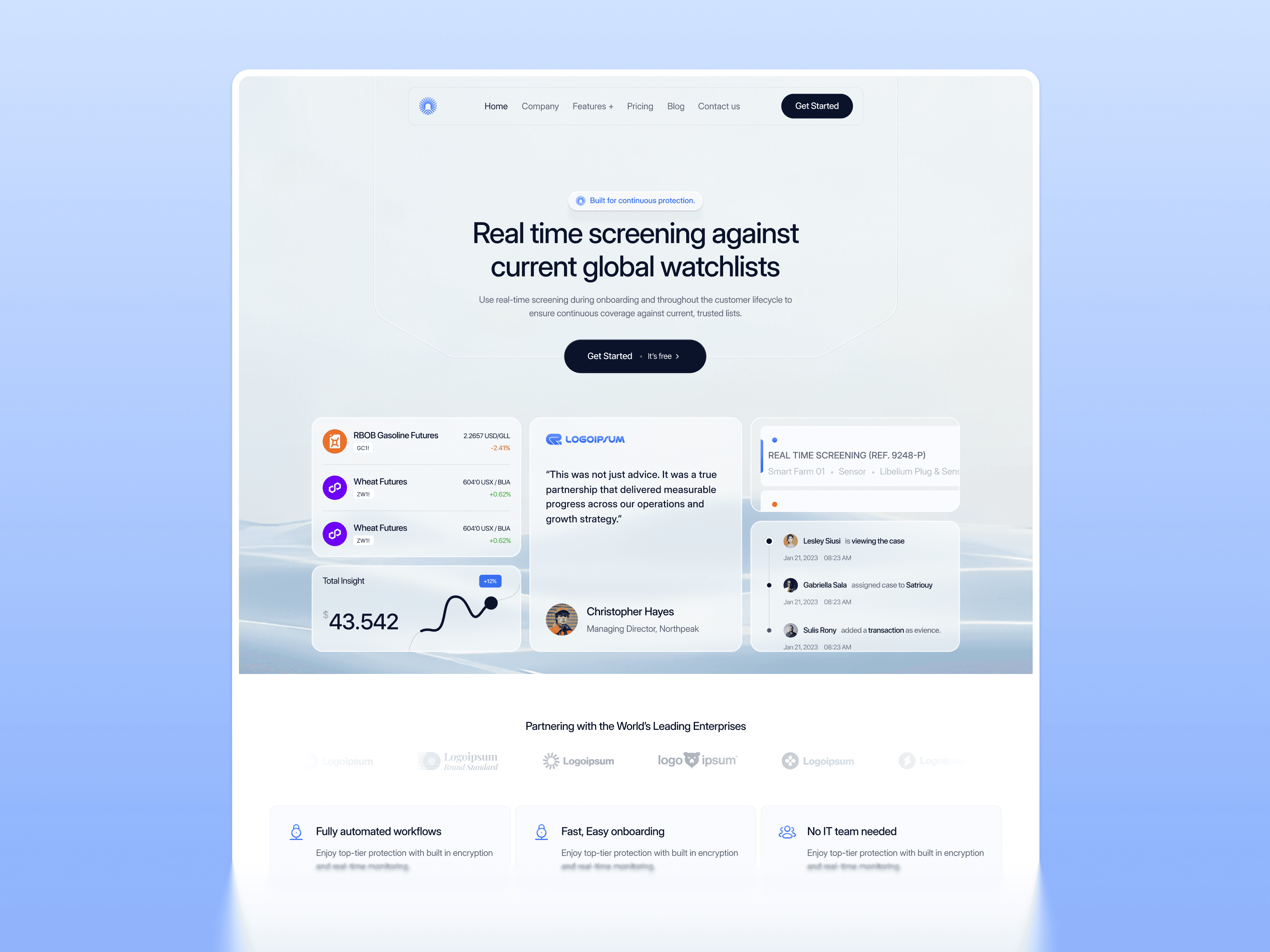 webflow saas startup template