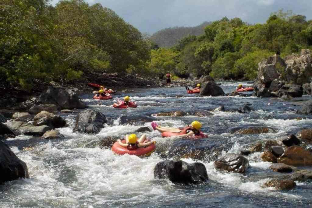 Rainforest river tubing, Cairns