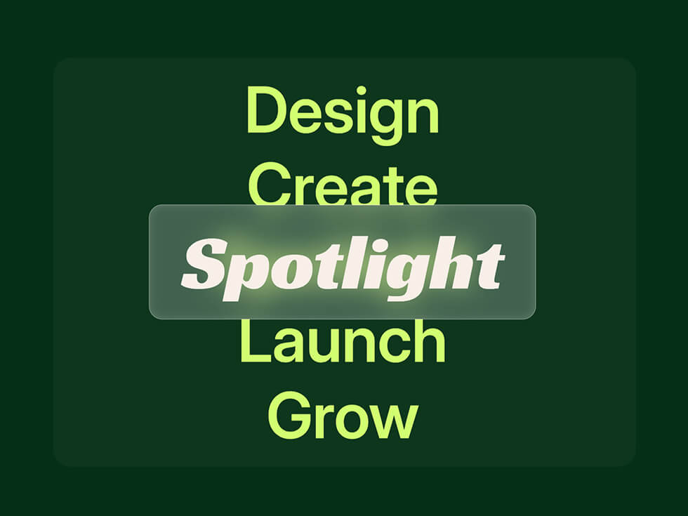 Capture d'écran du component Framer Scroll Spotlight
