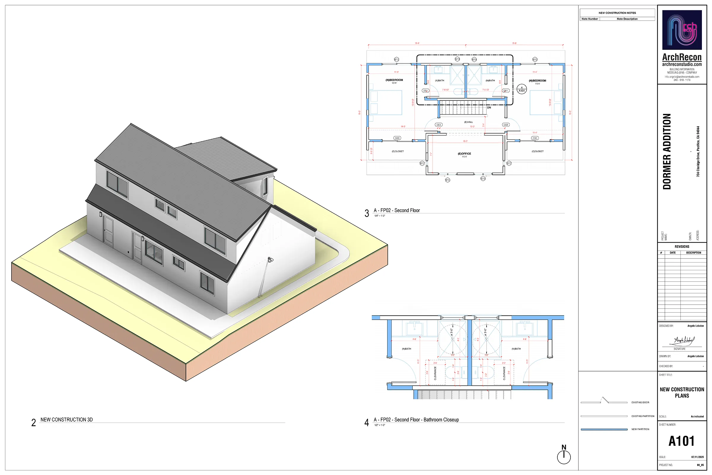 Claridge Drive Drafting Set 03