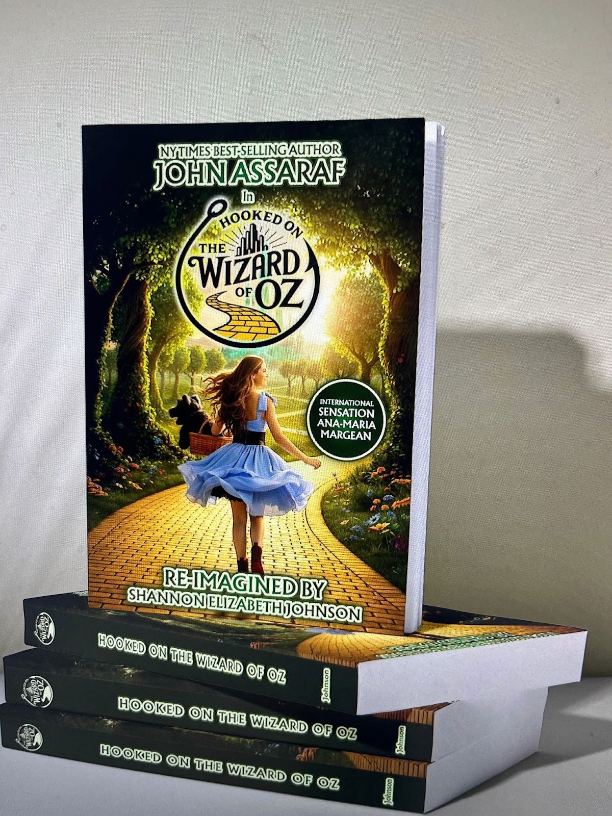 A colorful book set of "The Wizard of Oz," symbolizing creativity and storytelling in education through arts and imagination.