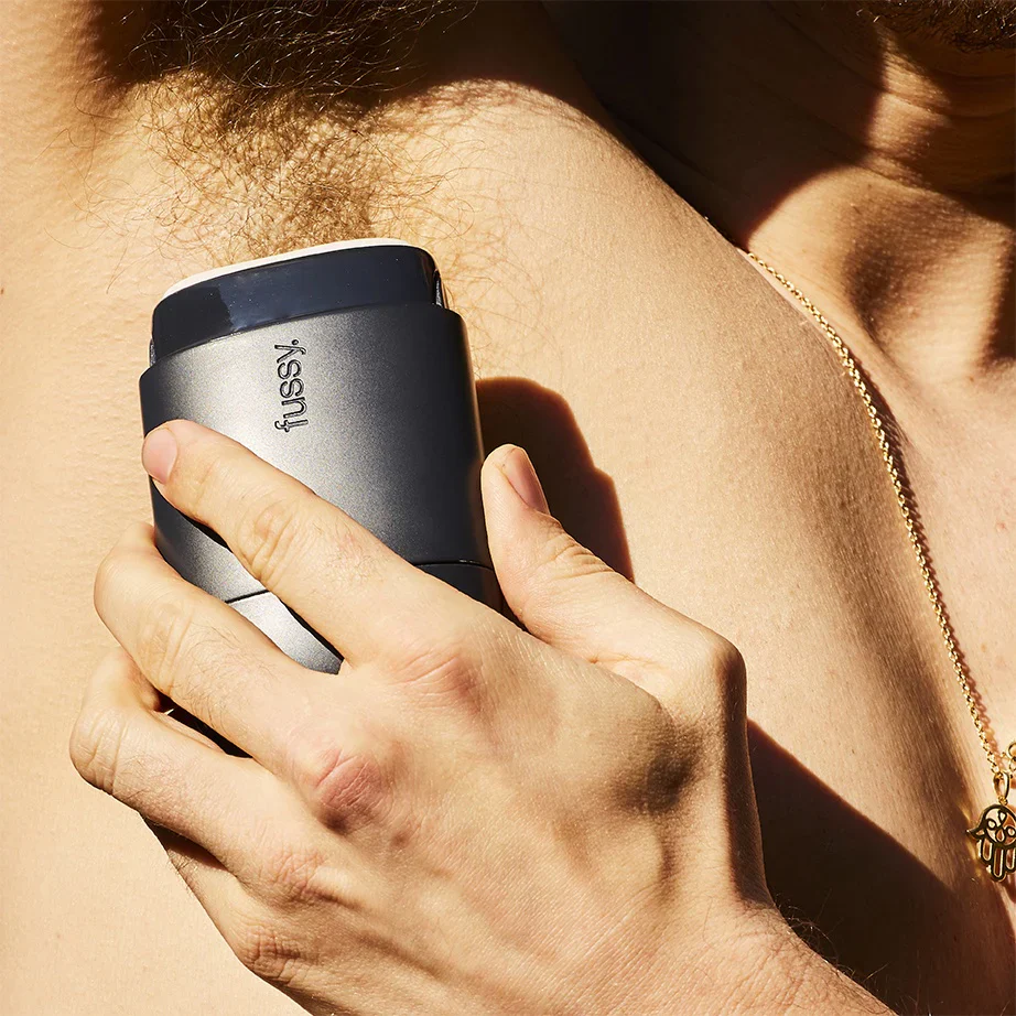 fussy branding for start up deodorant brand fussy award winning wellness and healthcare - blond creative 