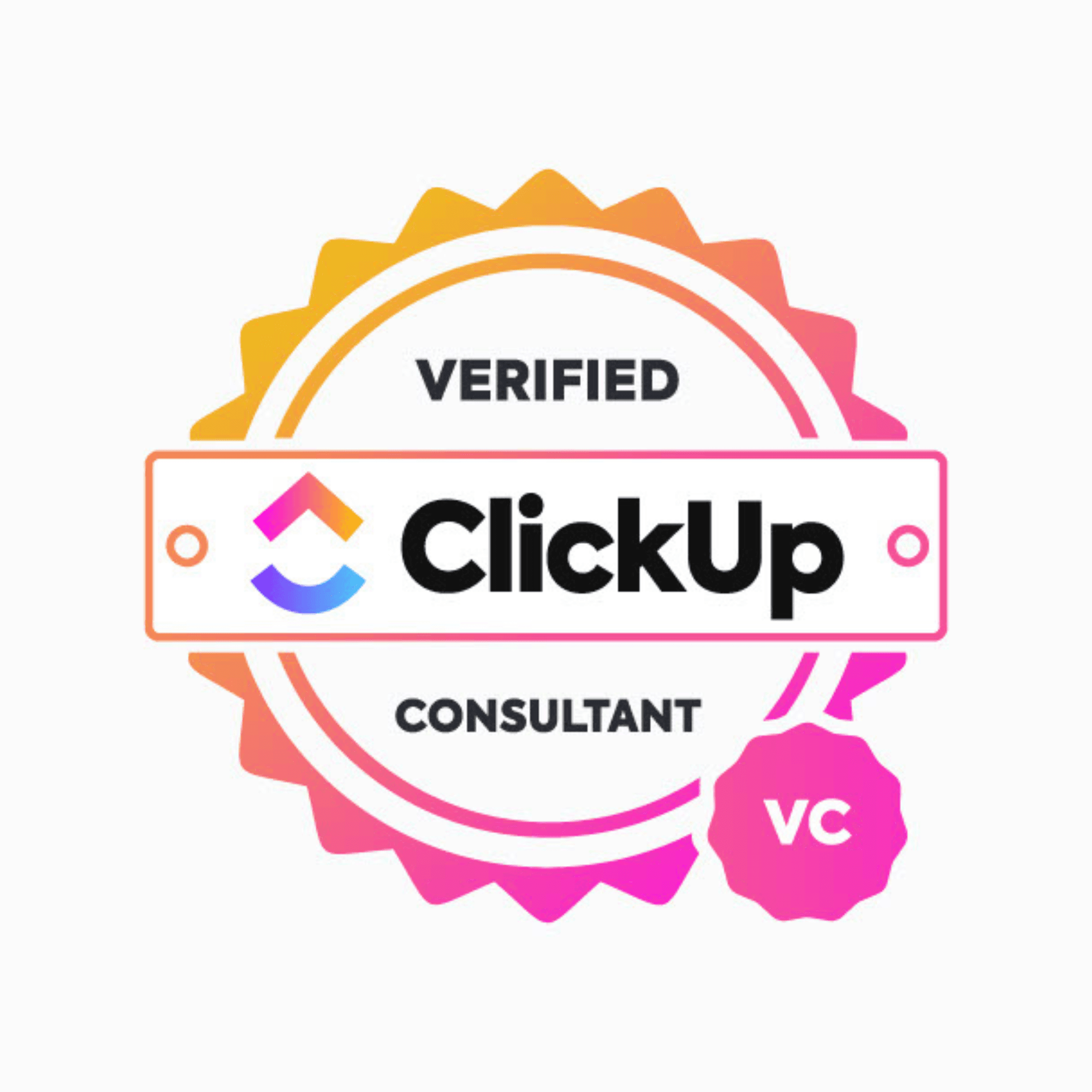 ClickUp Verified Consultant