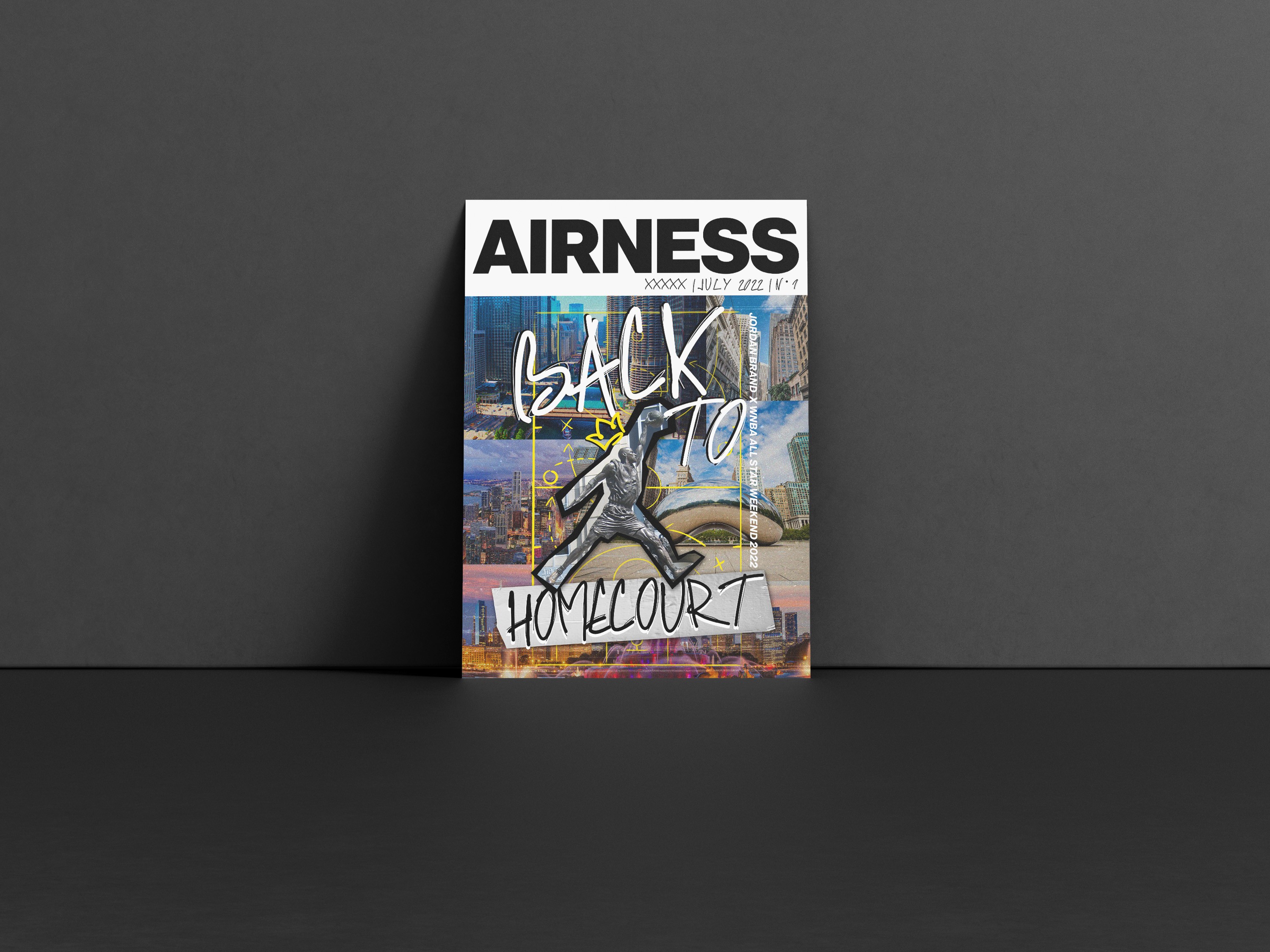 Editorial layout showcasing sports, culture, and artistry