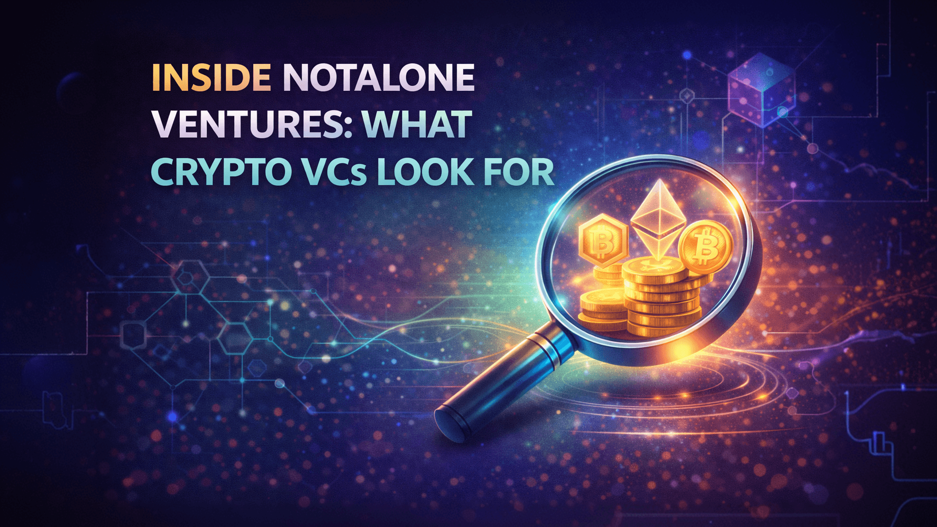 Inside NotAlone Ventures: What Crypto VCs Look For