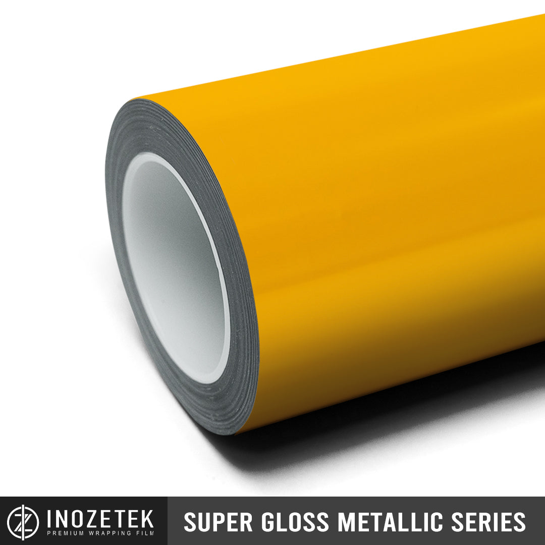 INOZETEK | SuperGloss Metallic Film – MSG019 METALLIC DANDELION YELLOW
