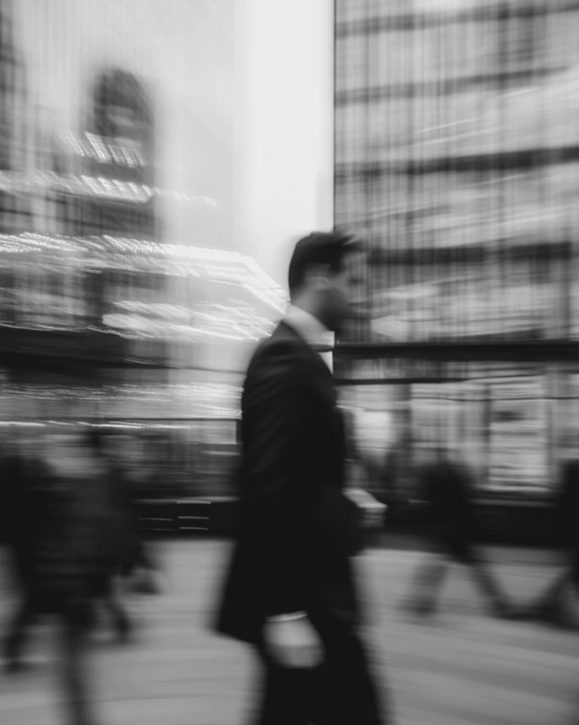 Group of men surfing
