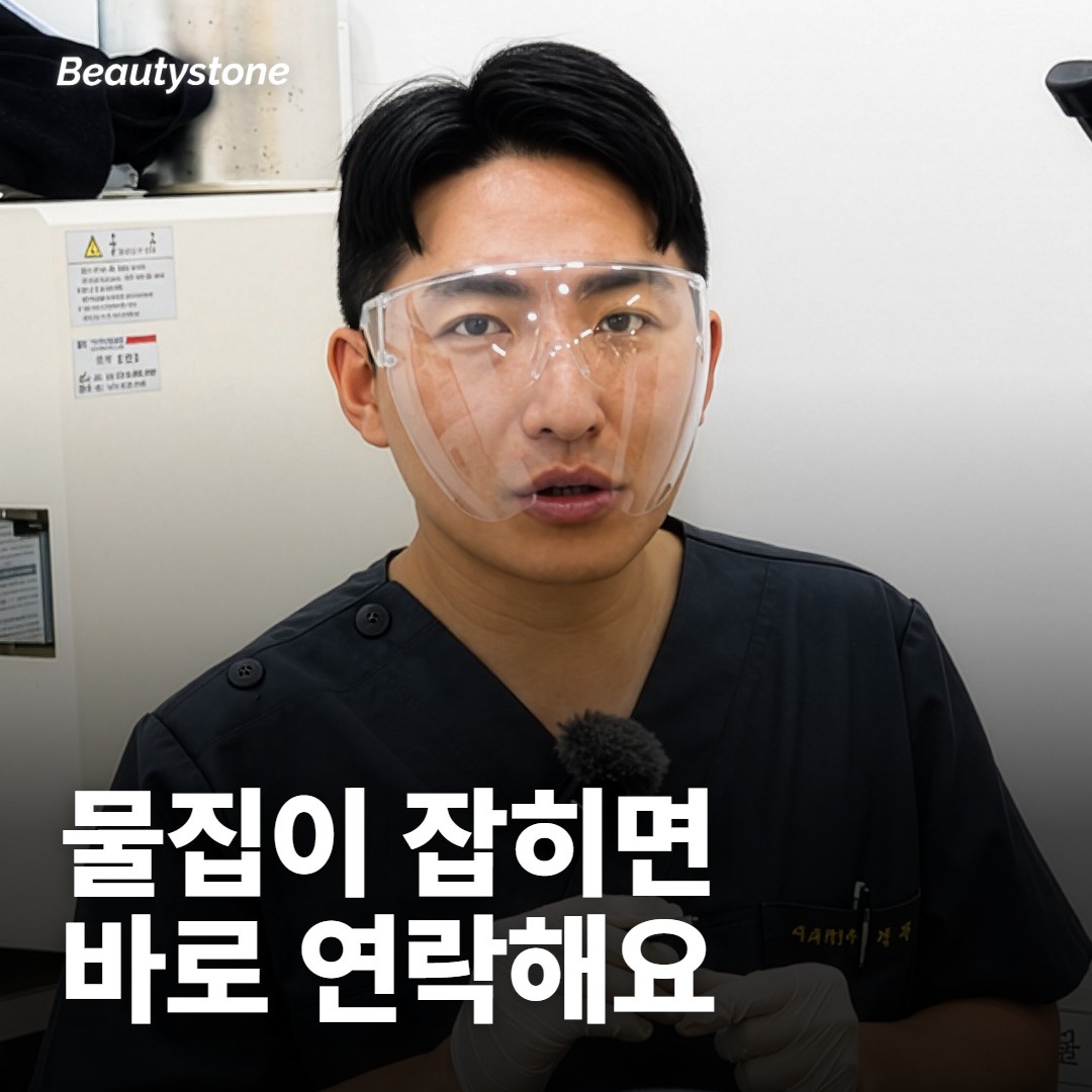 받은 뒤 이런 증상은 지켜보고, 이런 증상은 연락해 주세요