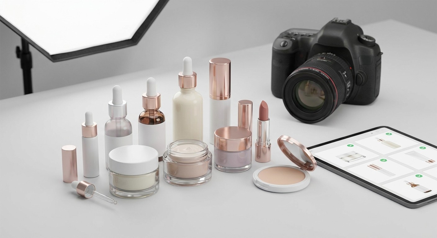 Amazon product photography standards for beauty listings