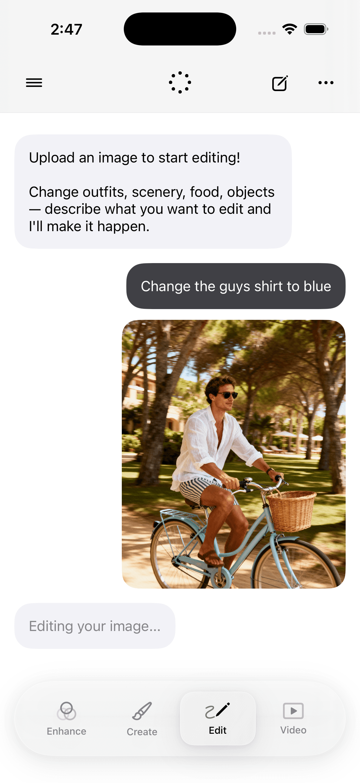 App screenshot