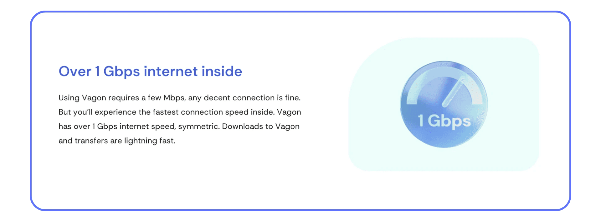 Illustration showing high-speed internet connection inside a cloud computer environment