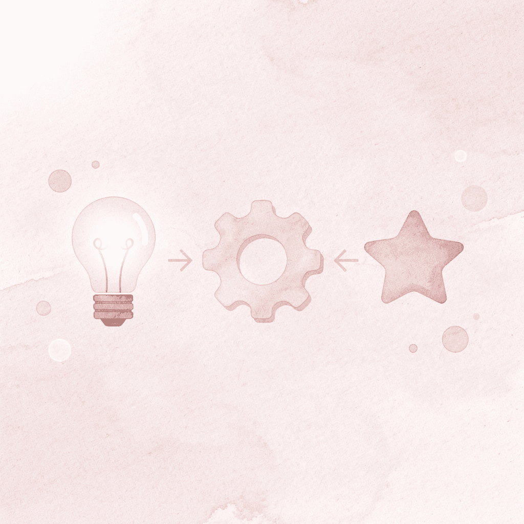 Three icons showing progression from grammar to speaking