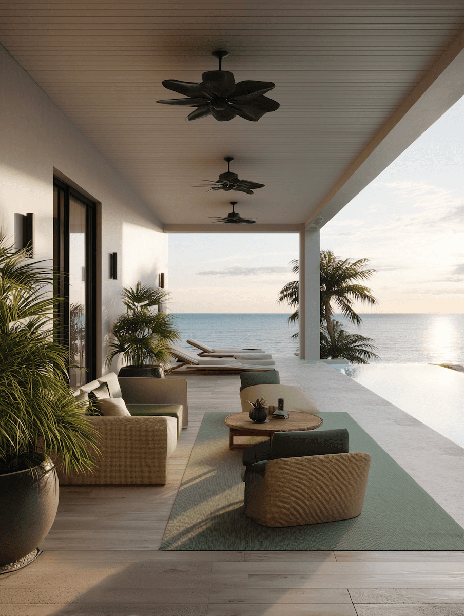 Luxurious Ocean Patio