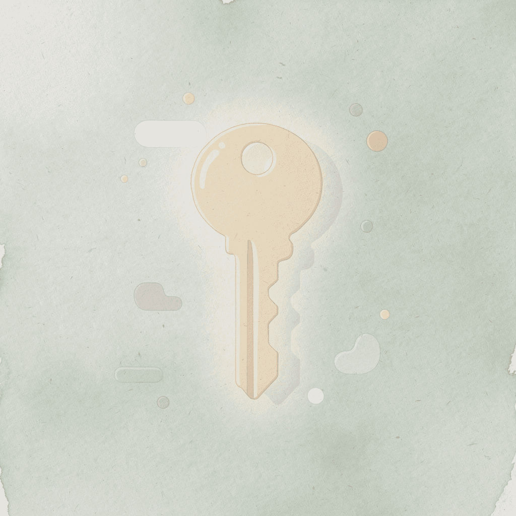 Key icon representing eligibility access to the Capital One settlement