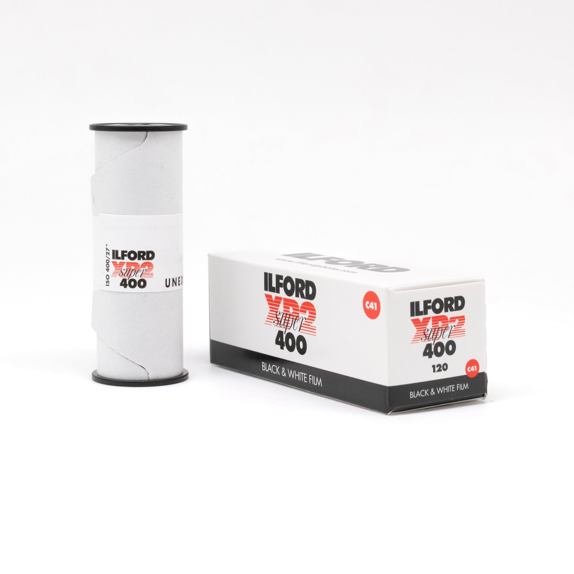 Ilford XP2 400 black and white medium format film