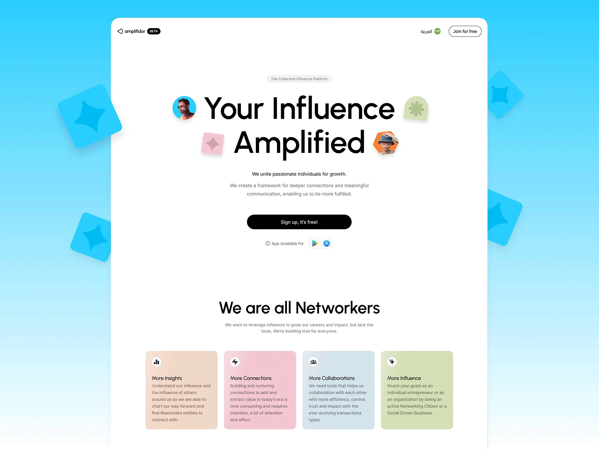 Amplifidor Website — Design Pillars 2 Section visual 1