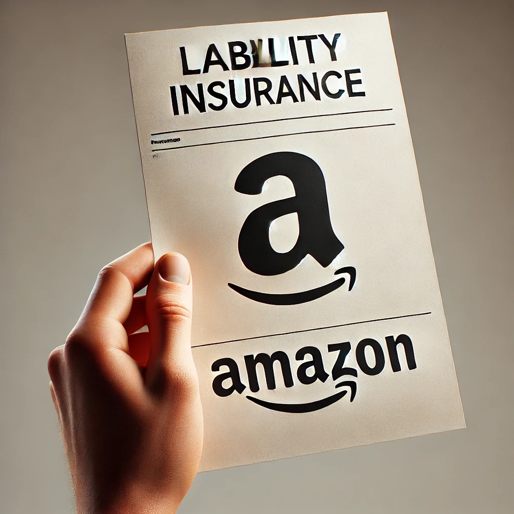 Flyer with Amazon logo