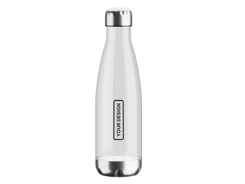 Clear Sleek Bottle