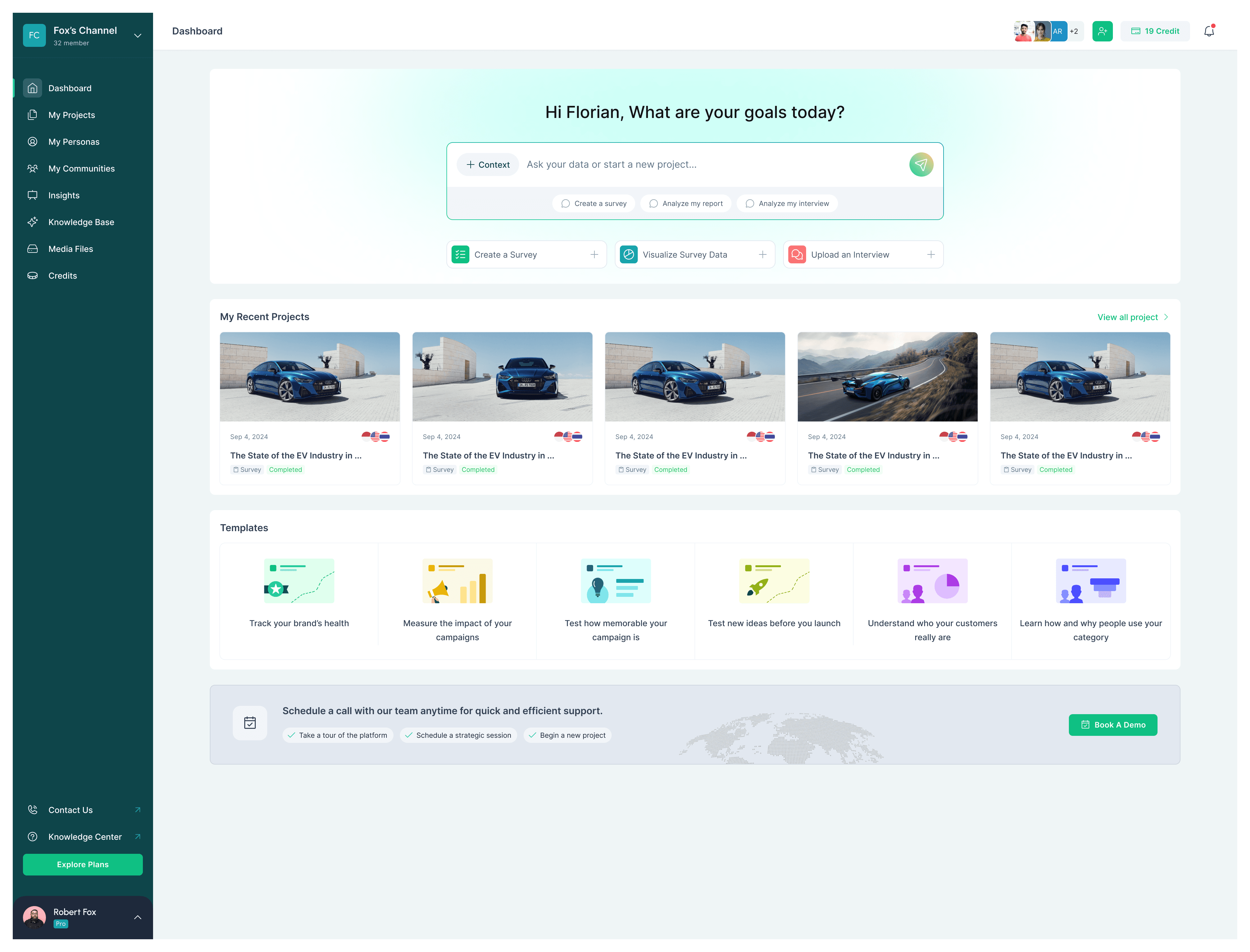 dashboard standard insights