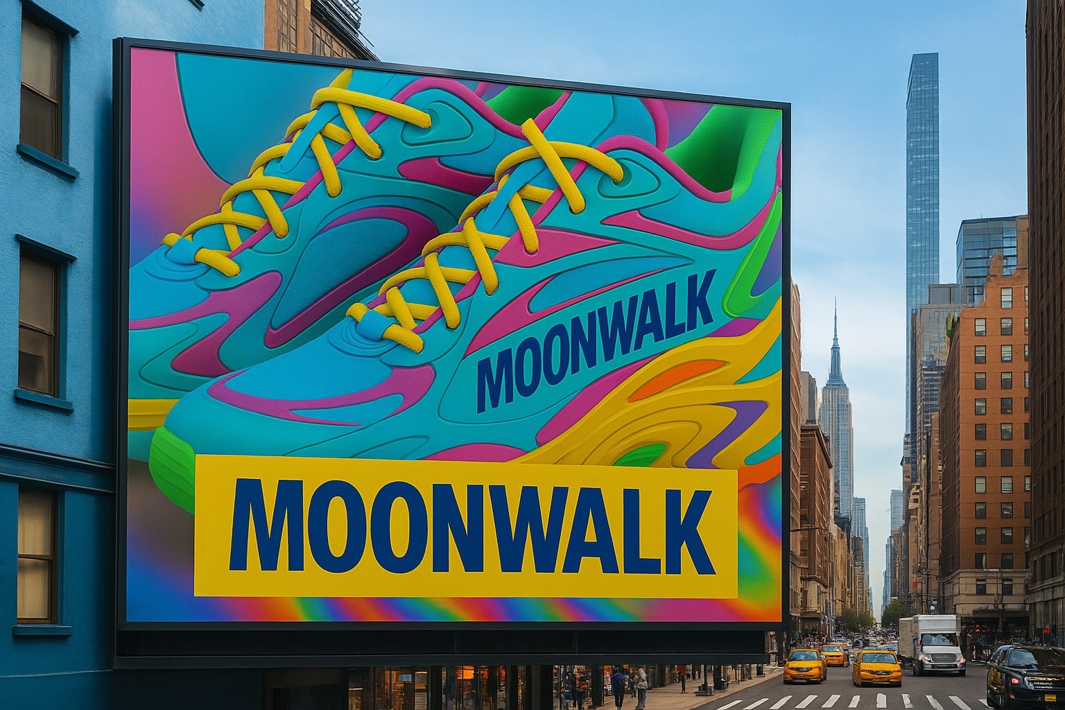 Moonwalk Street Banner