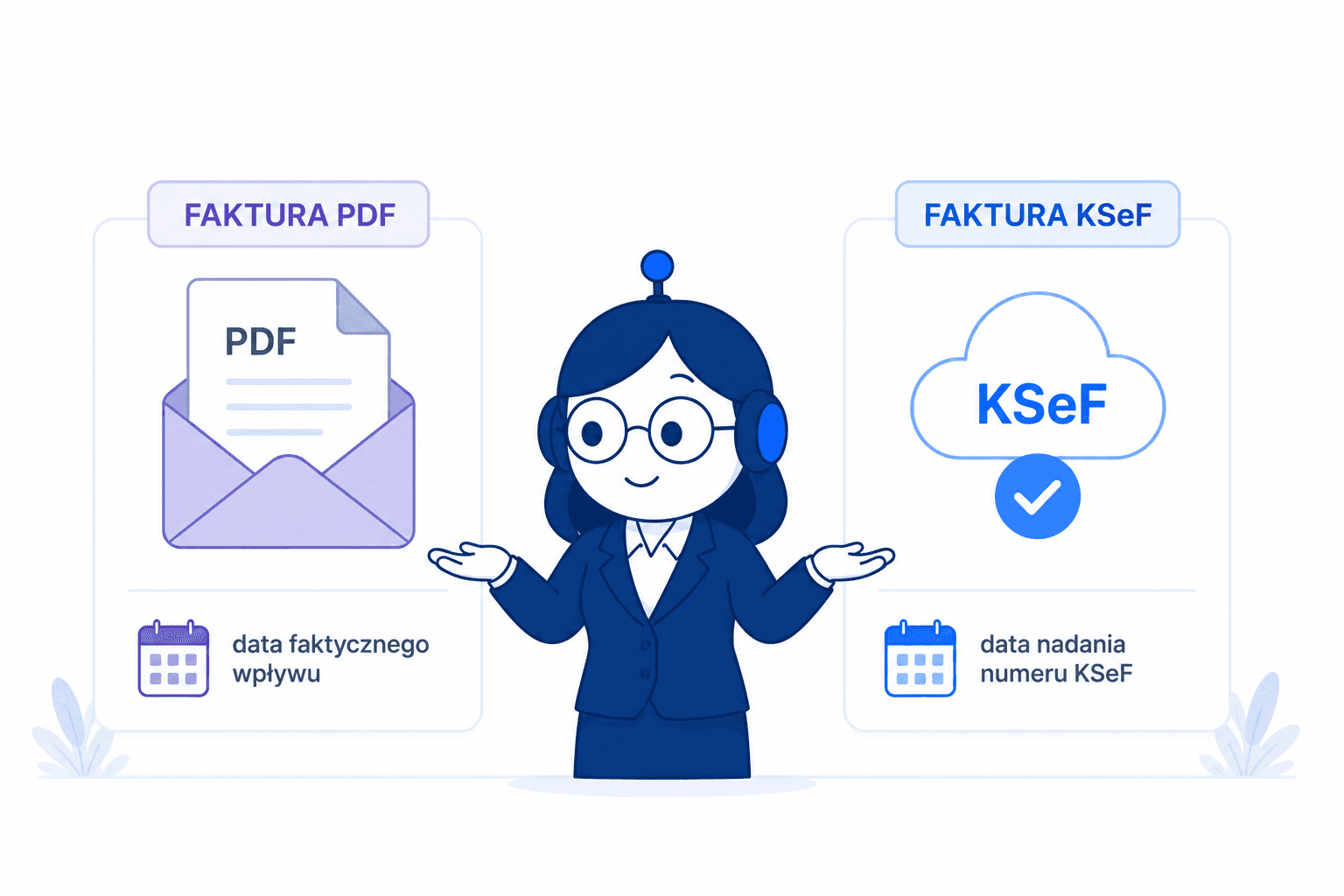 Porównanie faktury PDF i faktury ustrukturyzowanej w KSeF