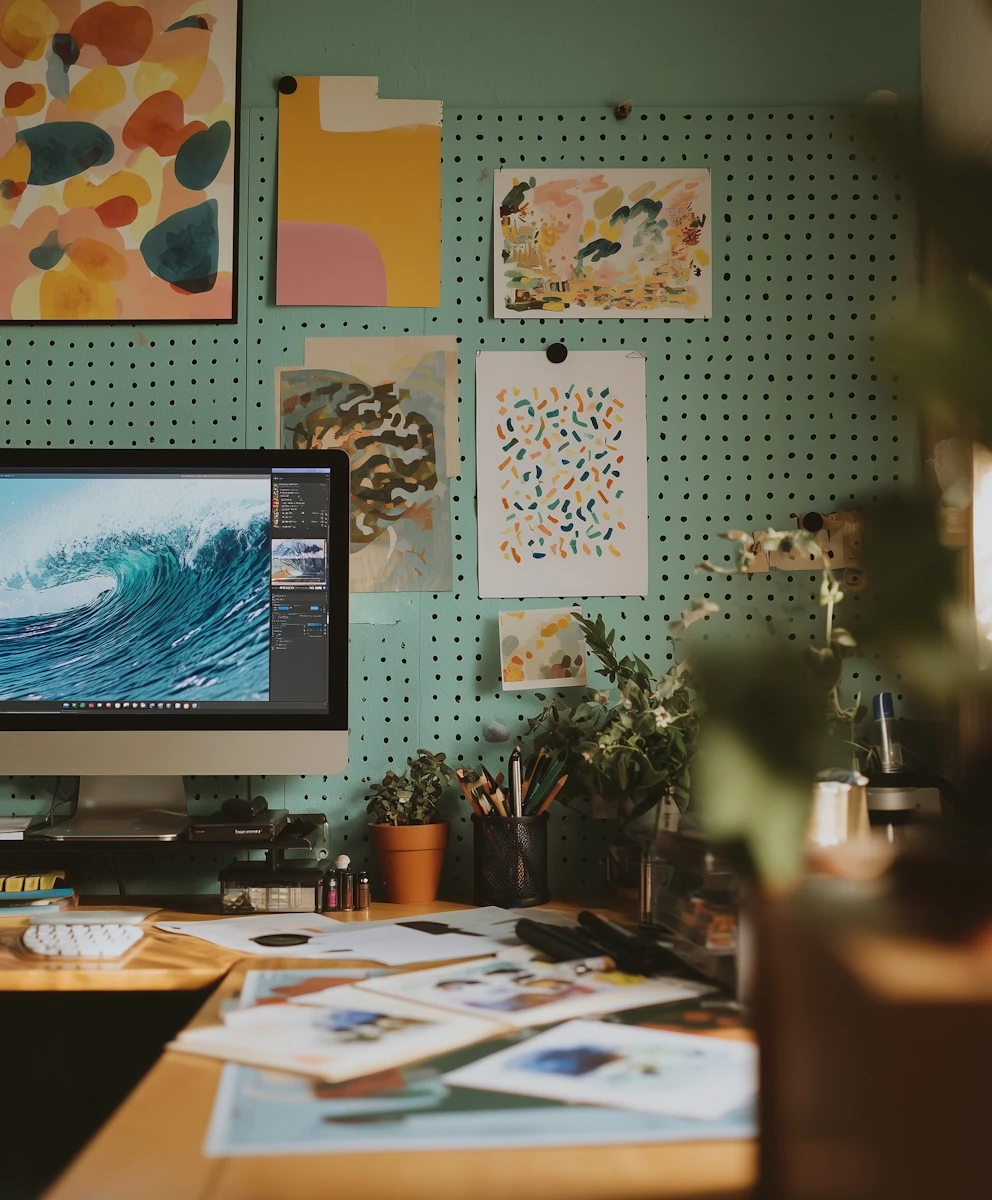 Ein Designer Office Space.