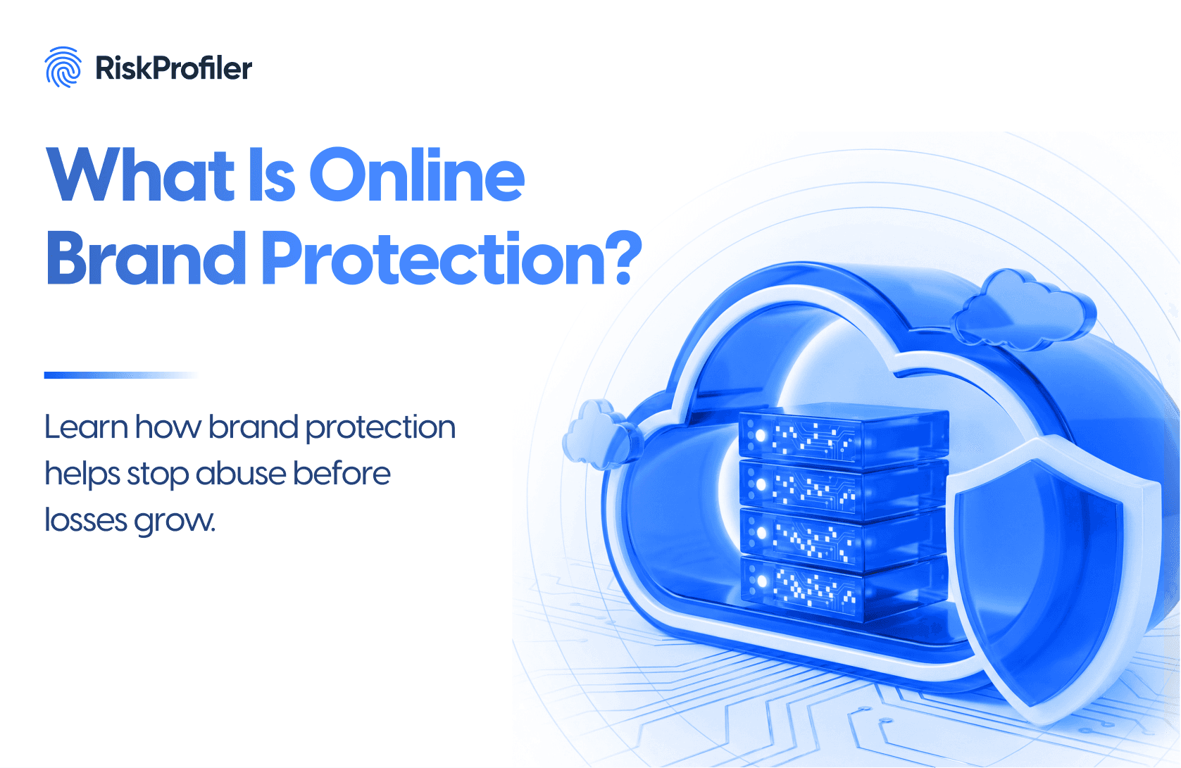 Online brand protection illustration