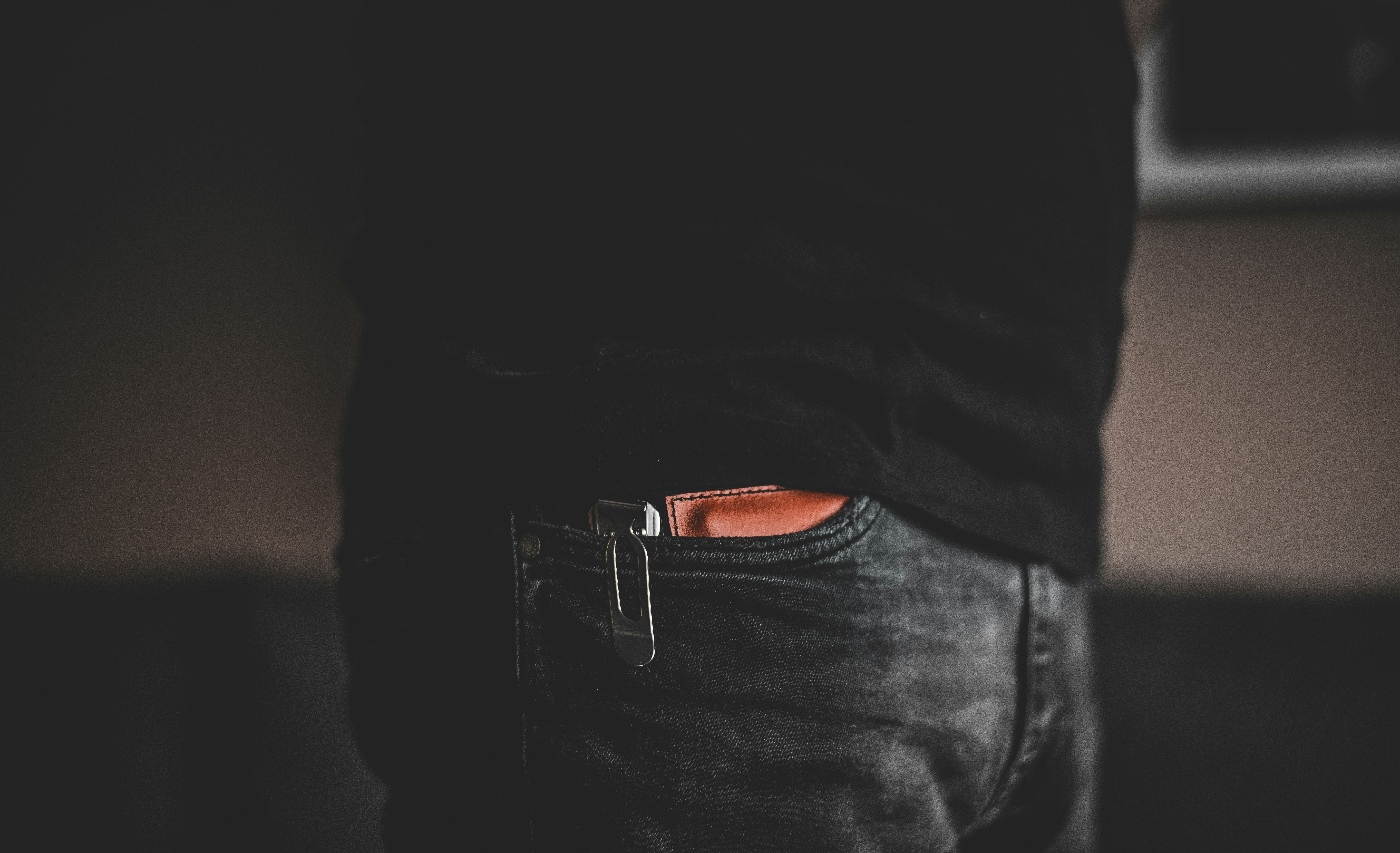 a person with their back turned to the camera