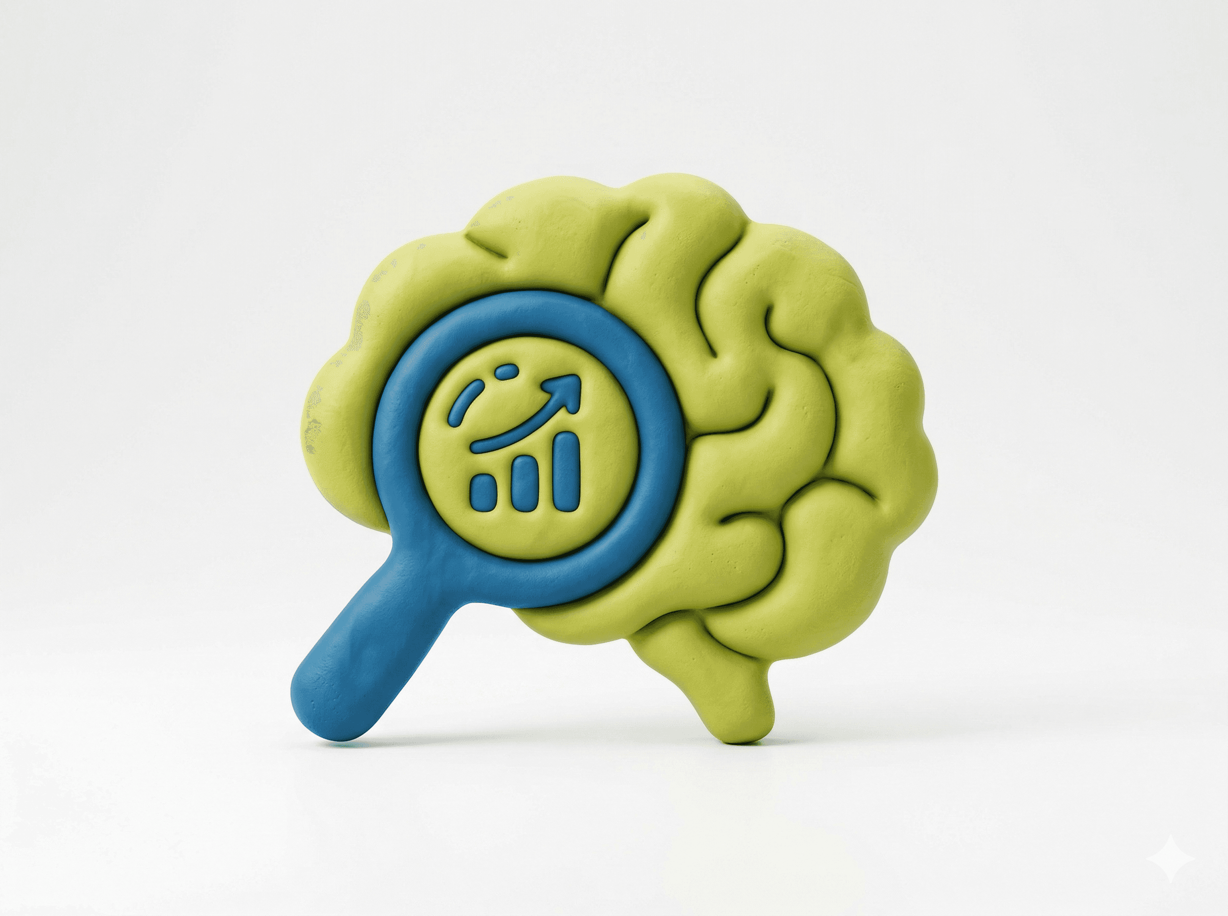 Minimal abstract sculpture with flowing translucent white curves, softly lit and casting gentle shadows on a neutral gray background.